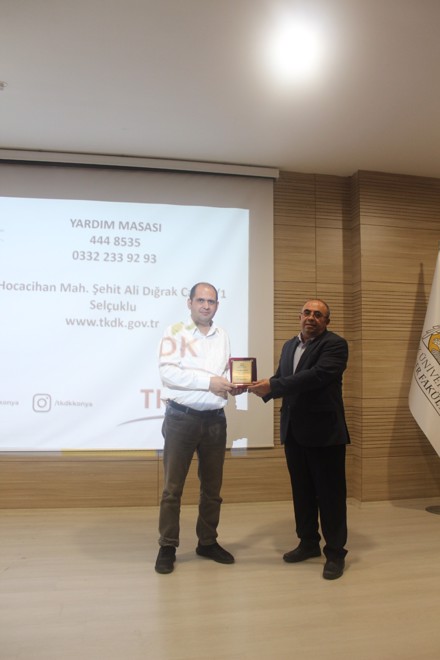 Tarım ve Kırsal Kalkınmayı Destekleme Kurumu Konya İl Koordinatörlüğü Tarafından İntörn Öğrencilerimize Yönelik Bilgilendirme Programı